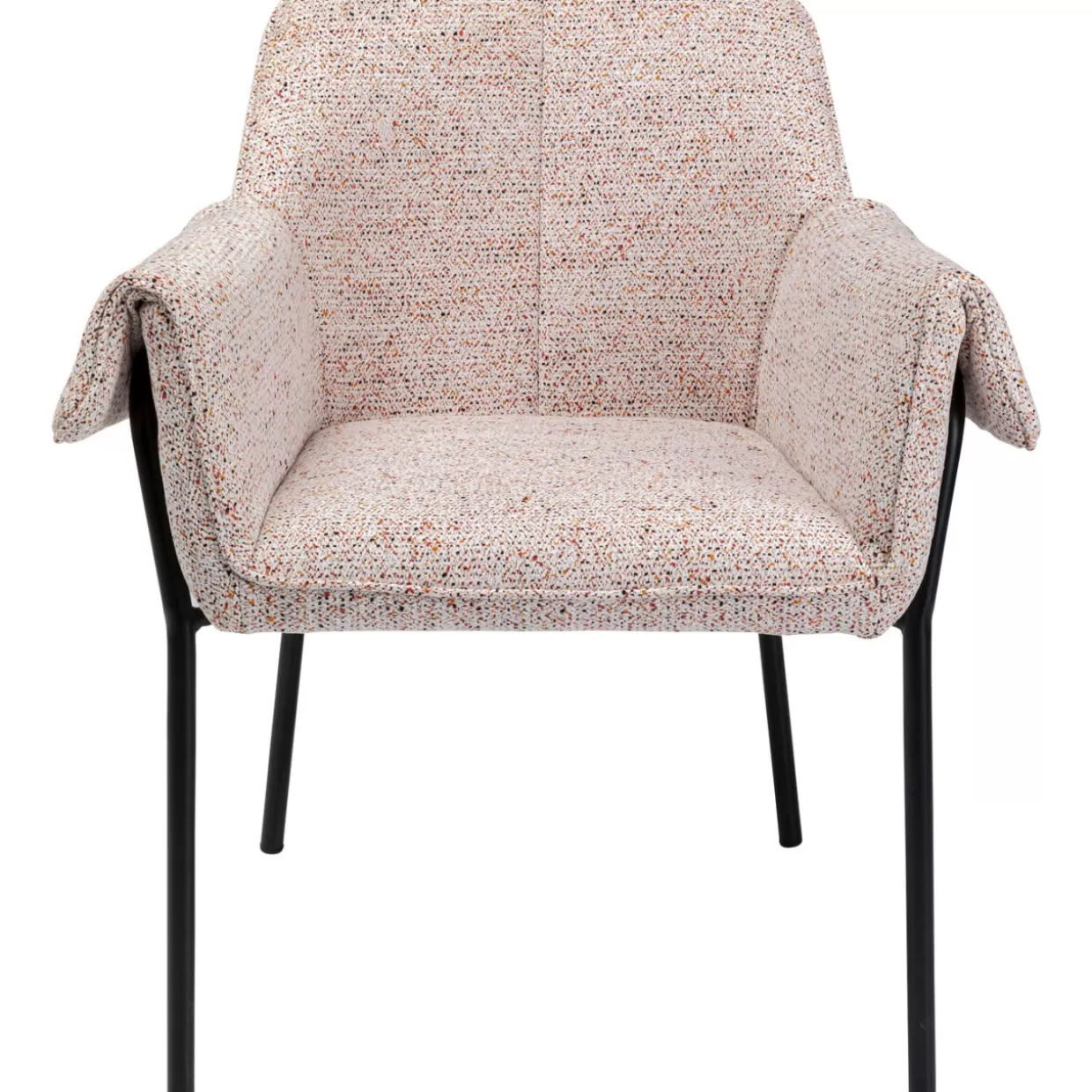 KARE Design Stühle | Armlehnstuhl Bess Beige Flitter