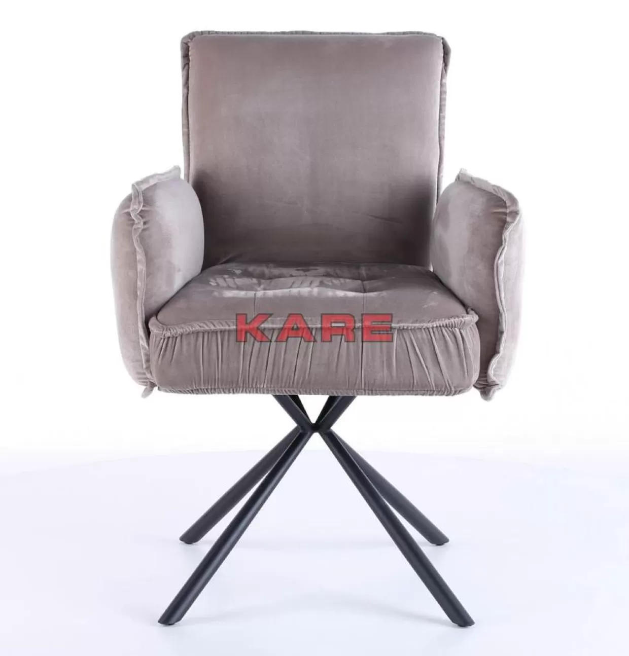 KARE Design Stühle | Armlehnstuhl Chelsea Grau