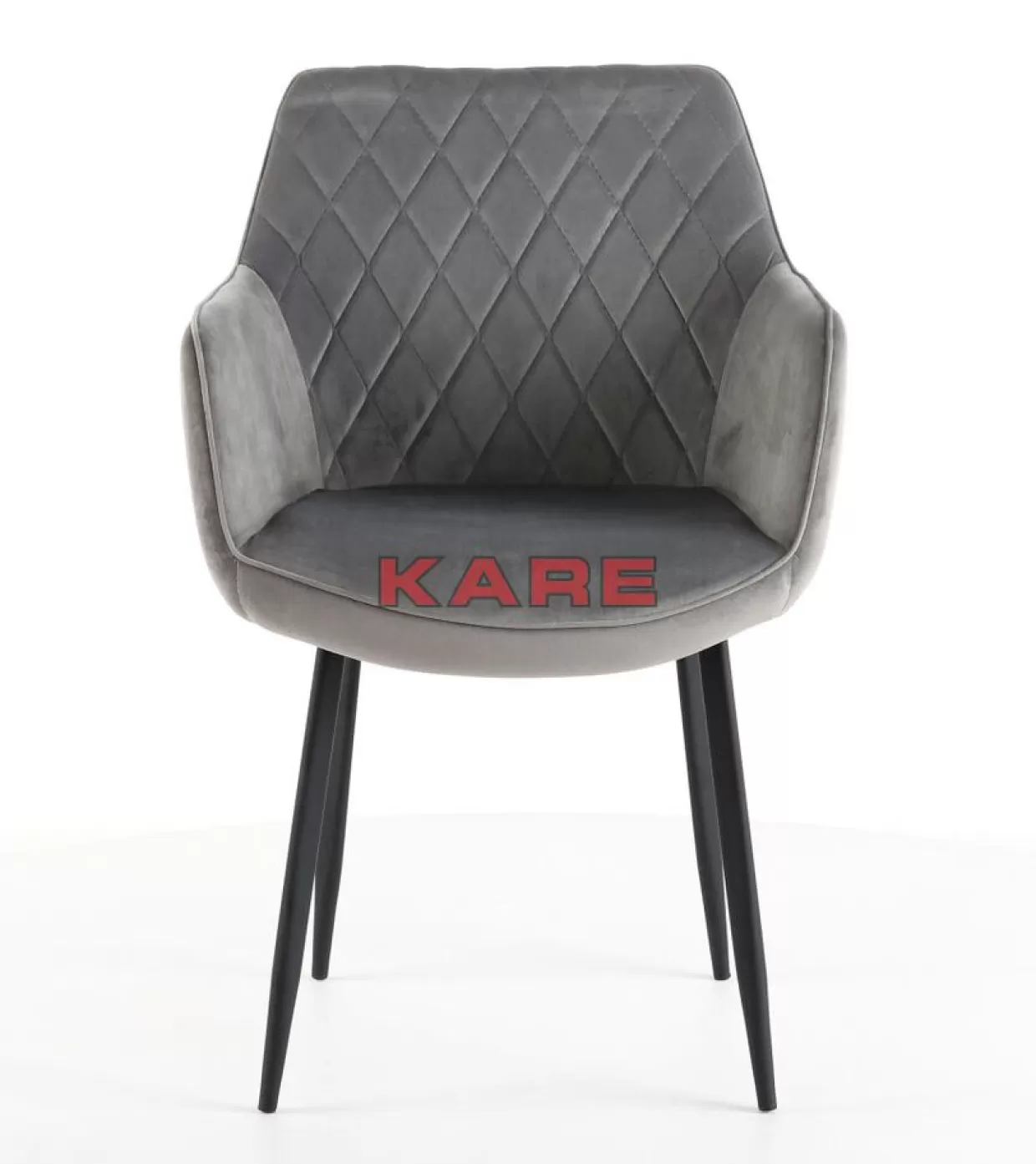 KARE Design Stühle | Armlehnstuhl Kayla Grau