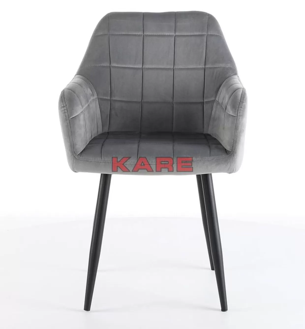 KARE Design Stühle | Armlehnstuhl Kim Grau
