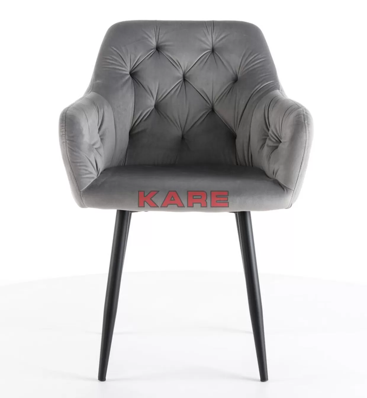 KARE Design Stühle | Armlehnstuhl Kira Grau