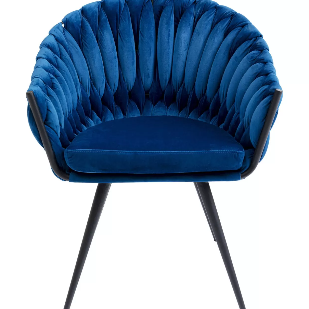 KARE Design Stühle | Armlehnstuhl Knot Blau