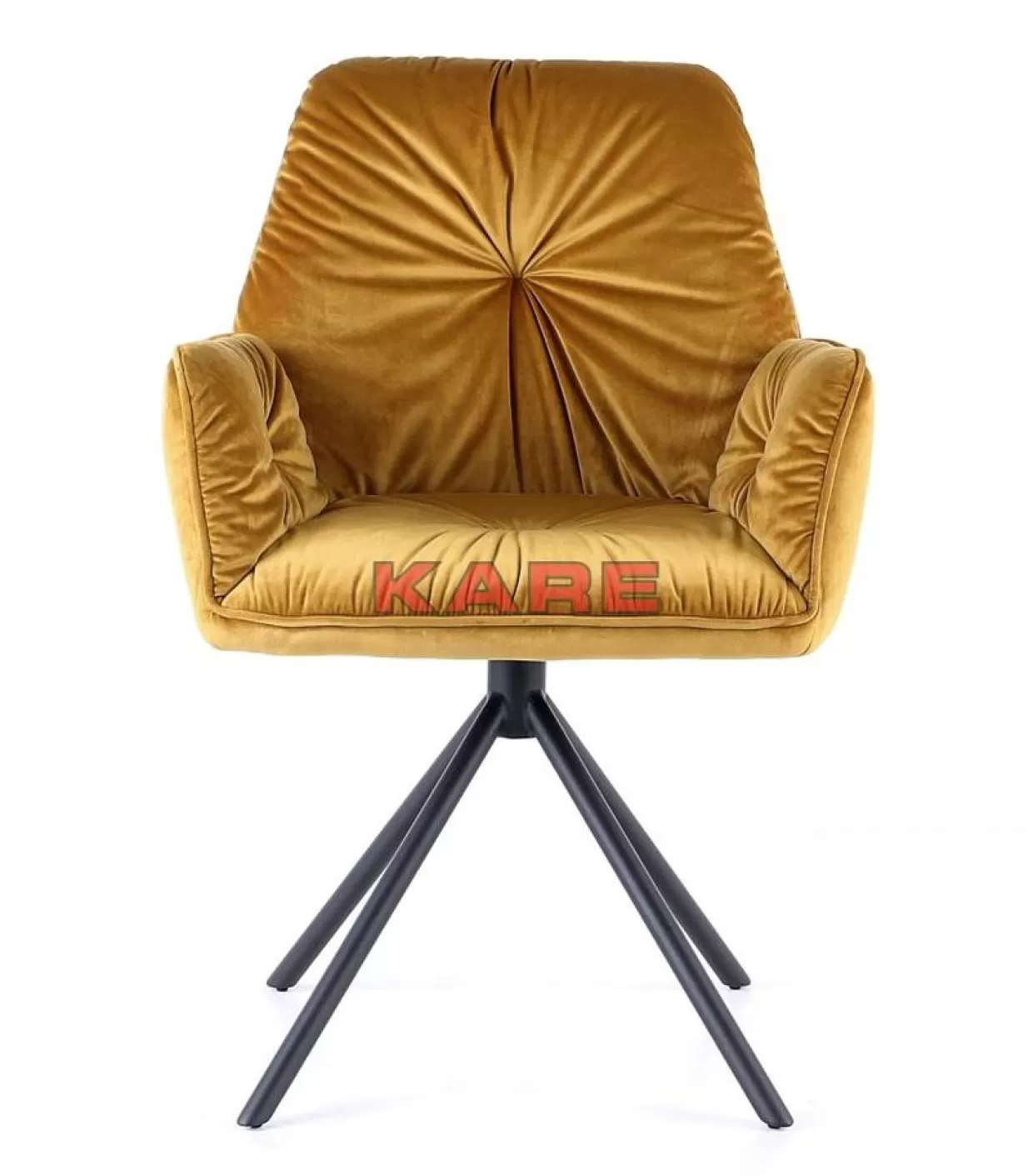 KARE Design Stühle | Armlehnstuhl Mila Gelb