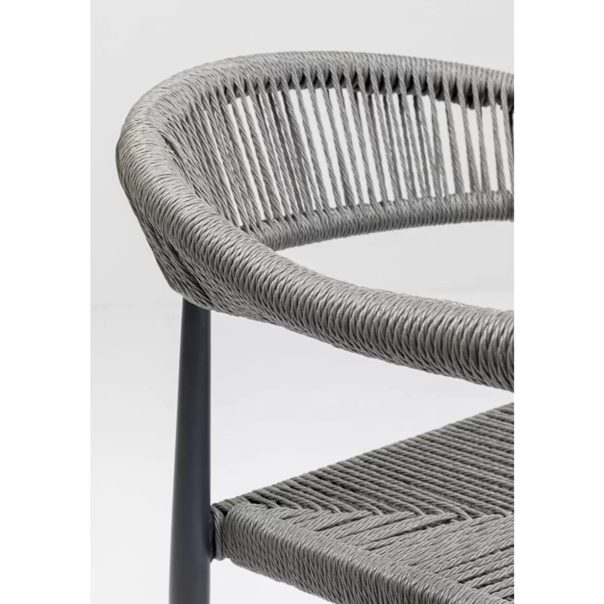 KARE Design Outdoormöbel | Armlehnstuhl Palma Grau