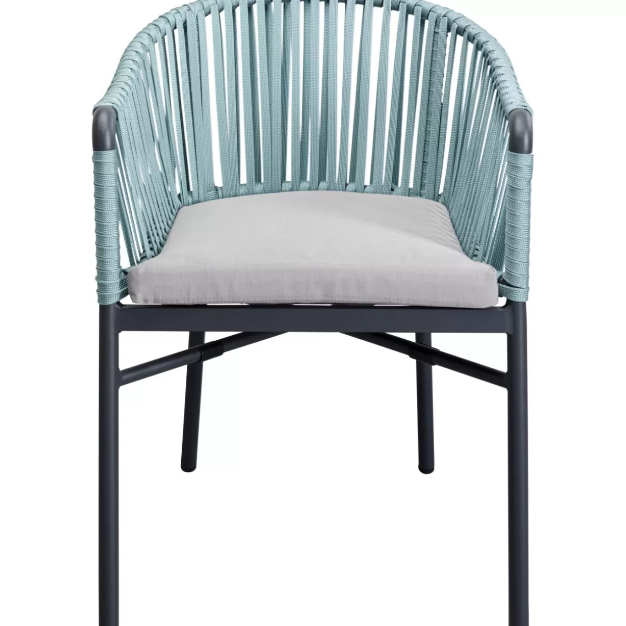 KARE Design Outdoormöbel | Armlehnstuhl Santanyi Petrol