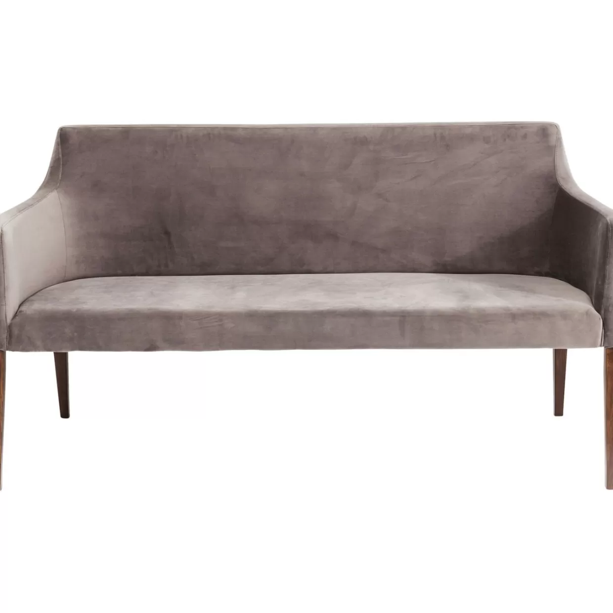 KARE Design Sitzbänke | Bank Mode Velvet Grau