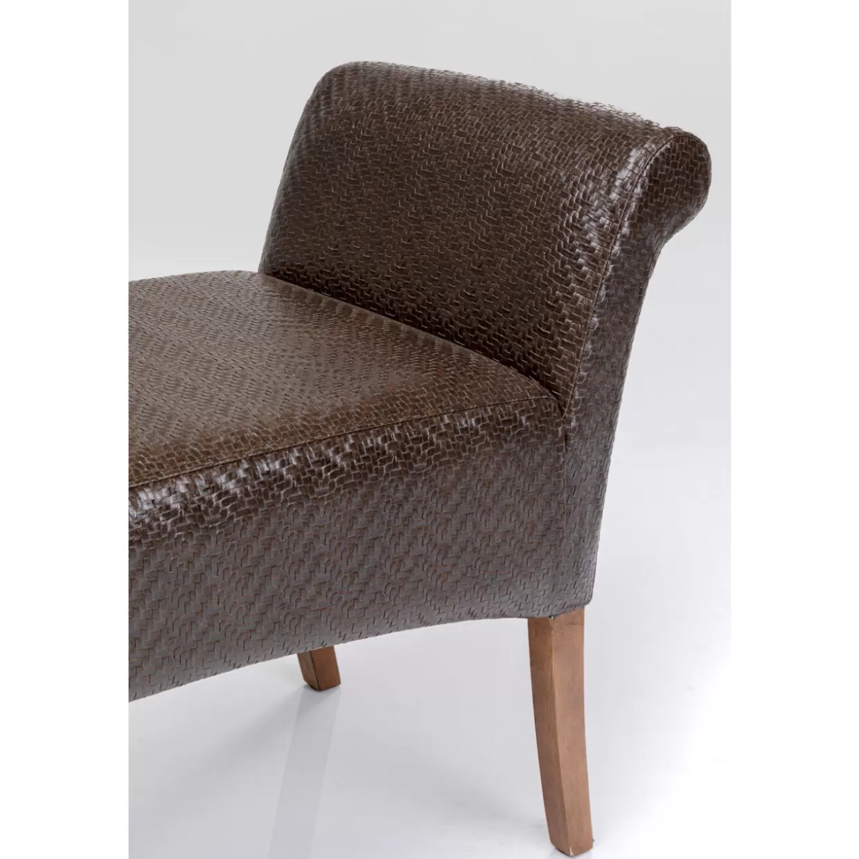 KARE Design Sitzbänke | Bank Motley Textum Braun