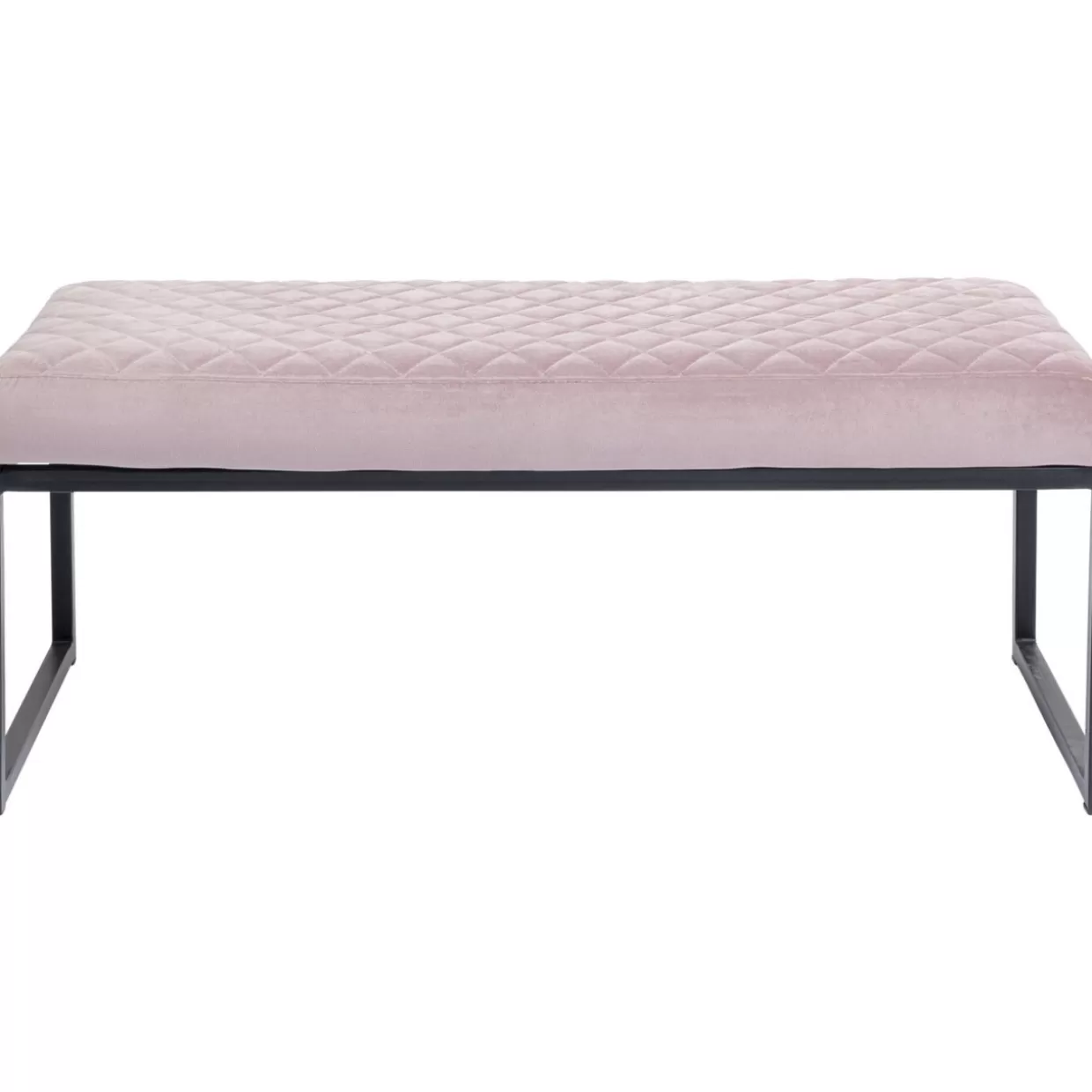 KARE Design Sitzbänke | Bank Smart Rosa Schwarz 90X40Cm