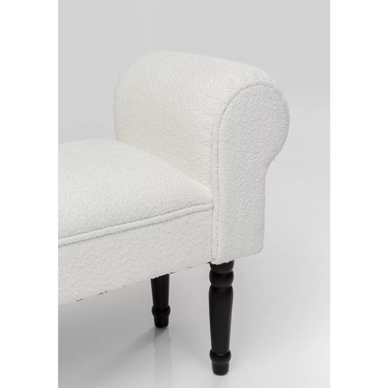 KARE Design Sitzbänke | Bank Wing Creme Schwarz
