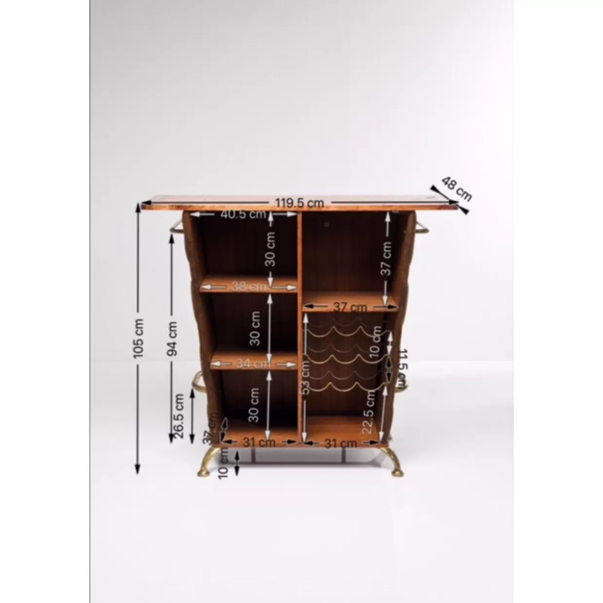 KARE Design Bars | Bar Lady Rock Vintage