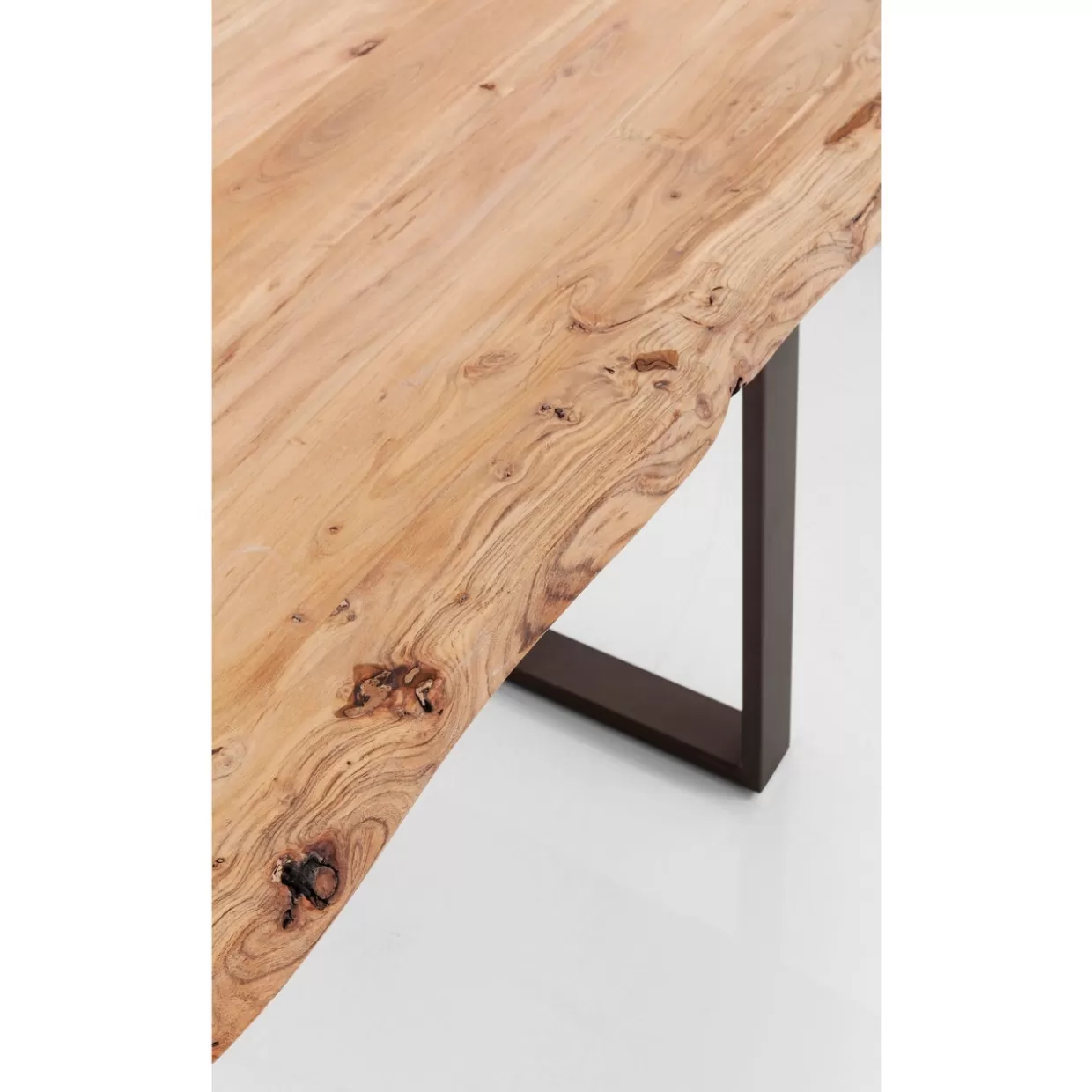 KARE Design Tische | Bartisch Harmony Akazie Rohstahl 160X80Cm
