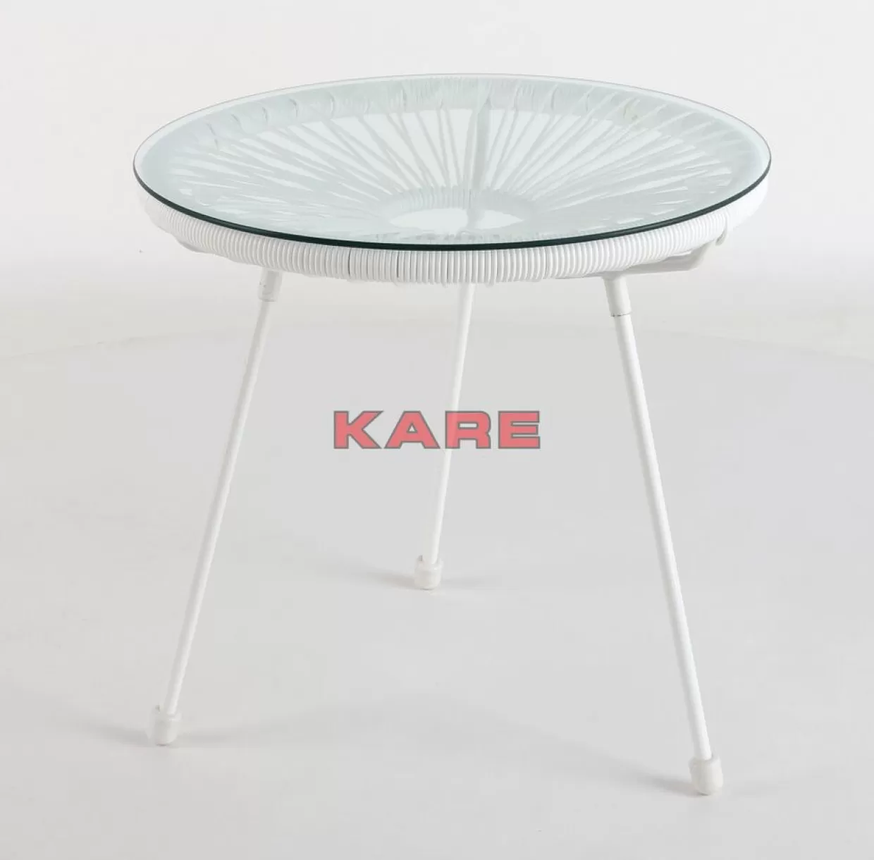 KARE Design Outdoormöbel | Beistelltisch Acapulco Weiss