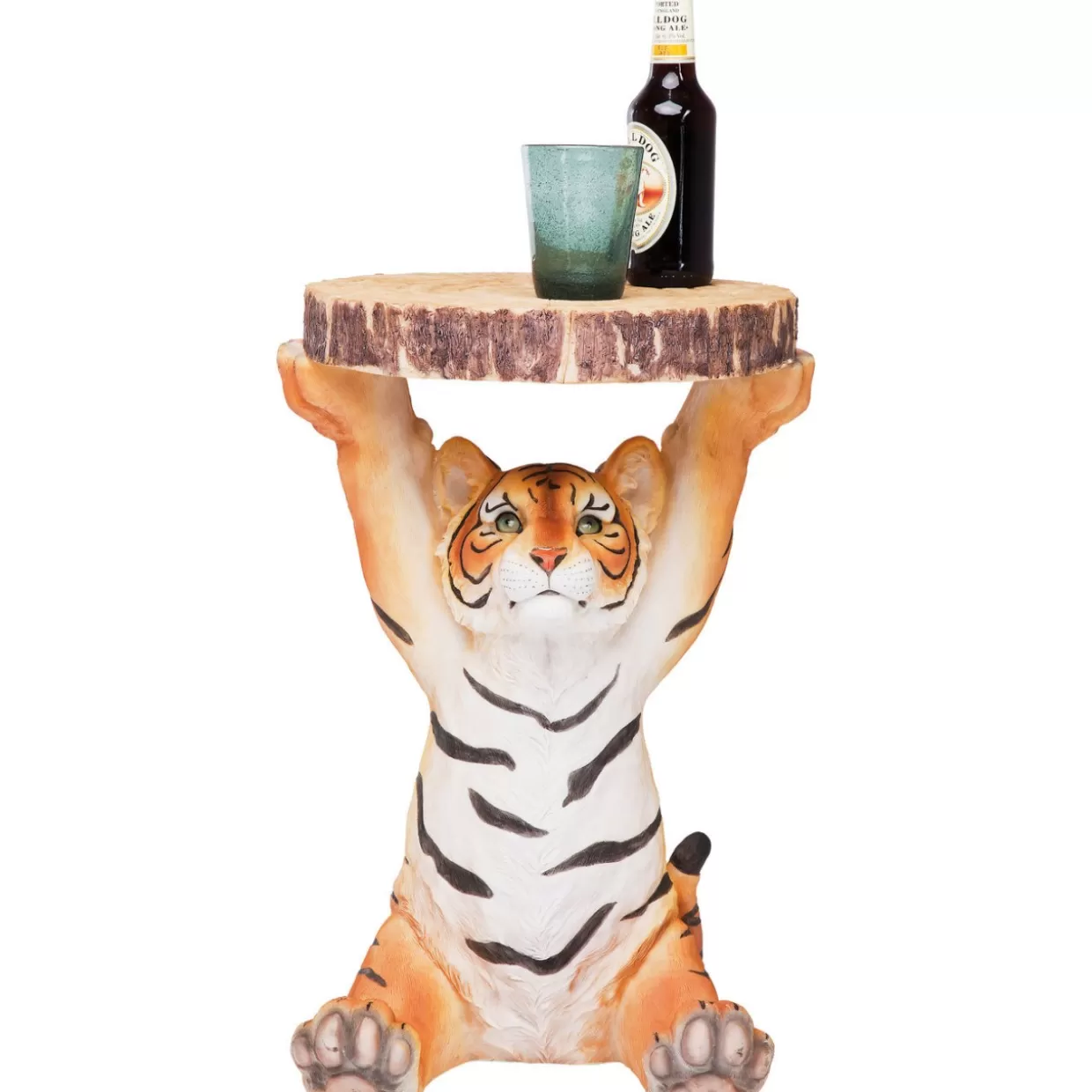 KARE Design Tische | Beistelltisch Animal Tiger O35Cm