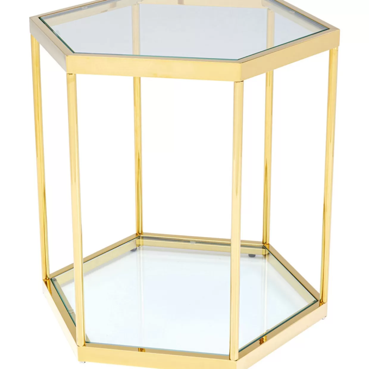 KARE Design Tische | Beistelltisch Comb Gold 55
