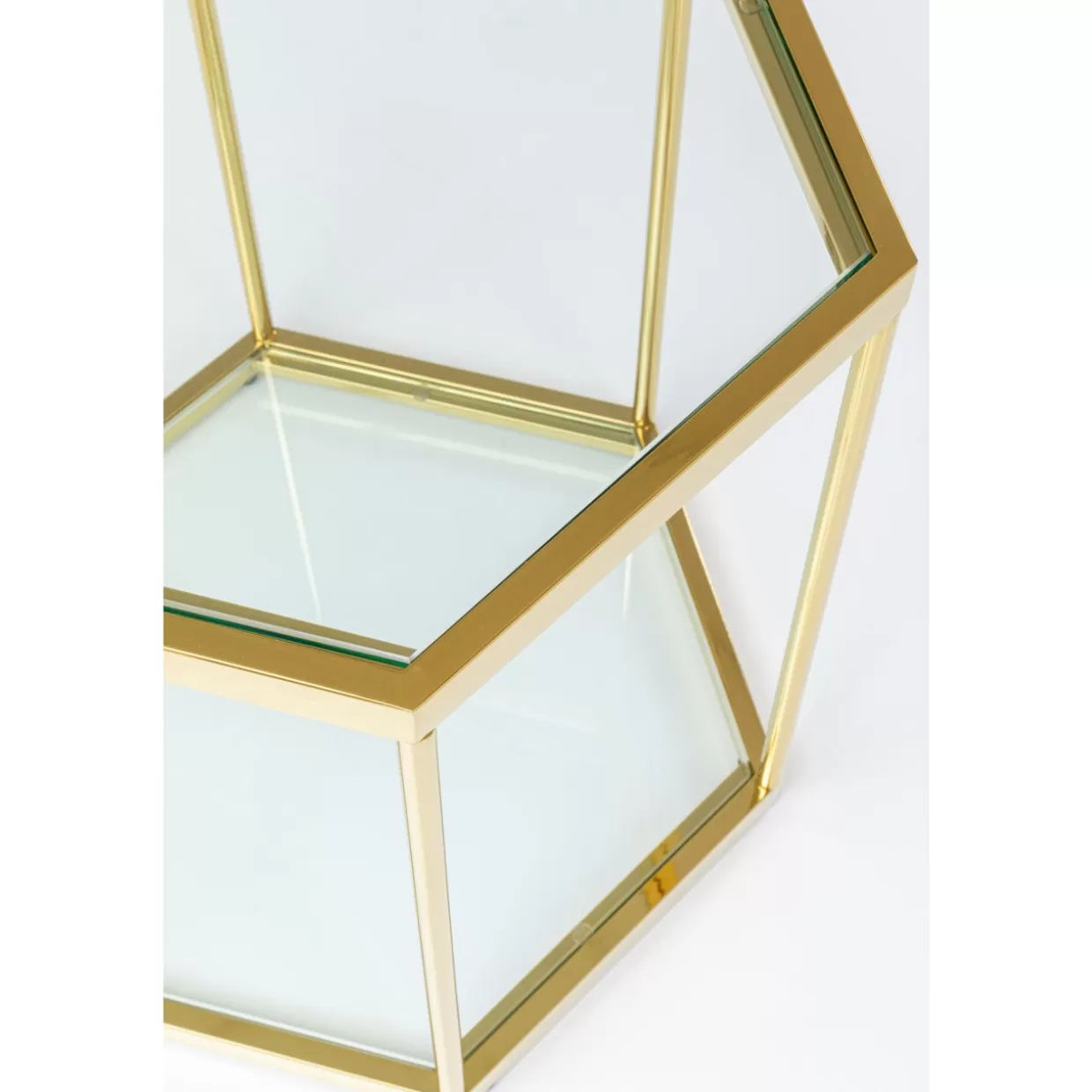 KARE Design Tische | Beistelltisch Comb Gold 55