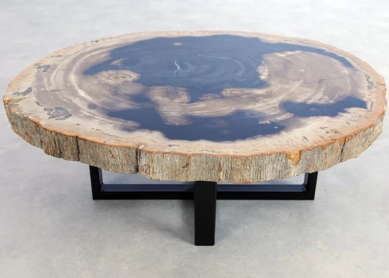 KARE Design Tische | Beistelltisch Gamma Versteinertes Holz