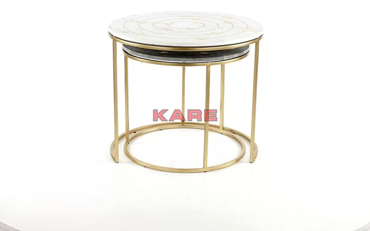 KARE Design Tische | Beistelltisch Mystic Round Klein (2/Set) O61Cm