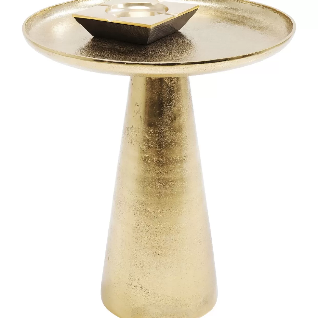 KARE Design Tische | Beistelltisch Plateau Uno Messing O45Cm