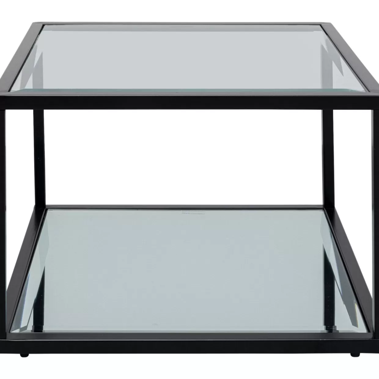KARE Design Tische | Beistelltisch Quadro Schwarz 50X50Cm