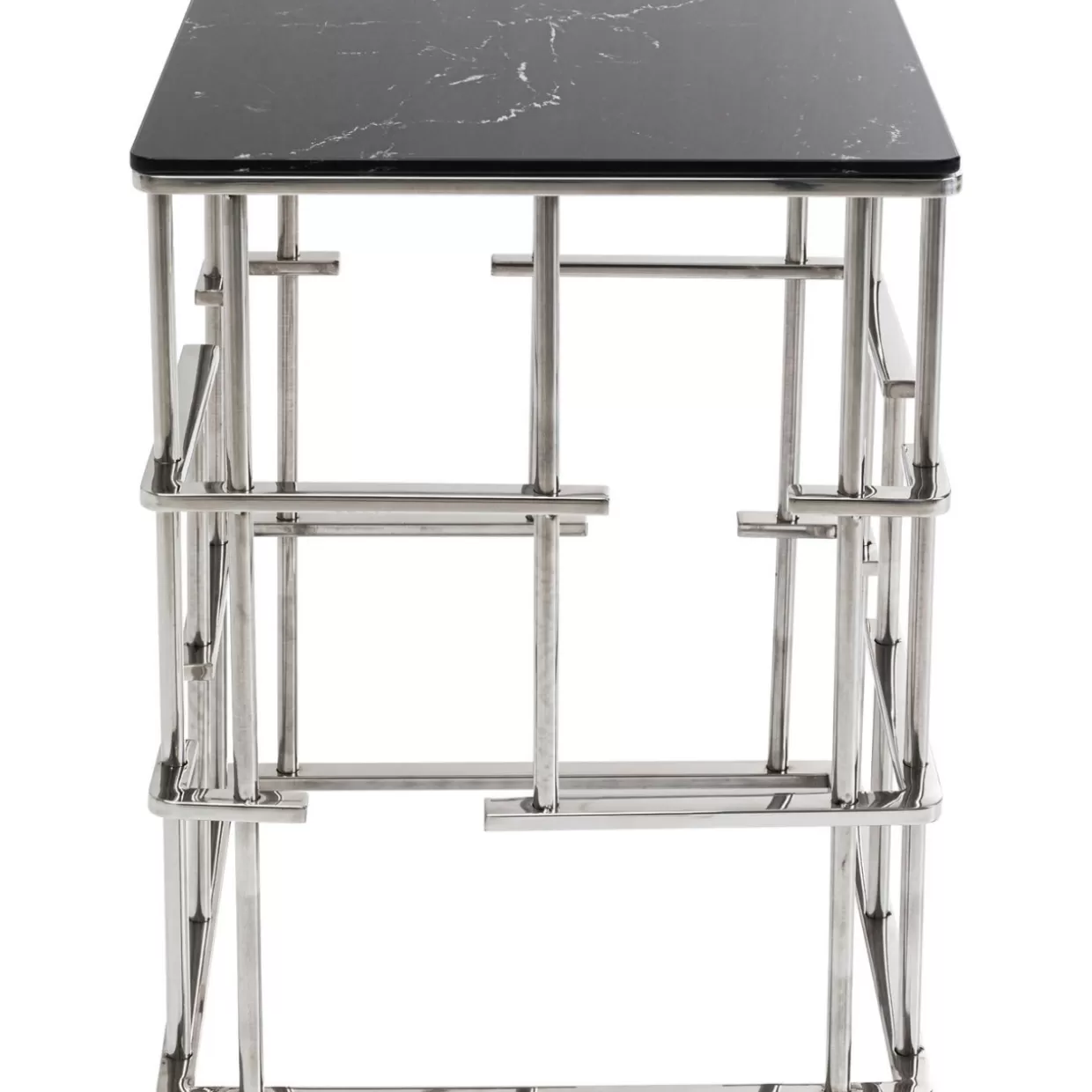 KARE Design Tische | Beistelltisch Rome Silber 40X40Cm