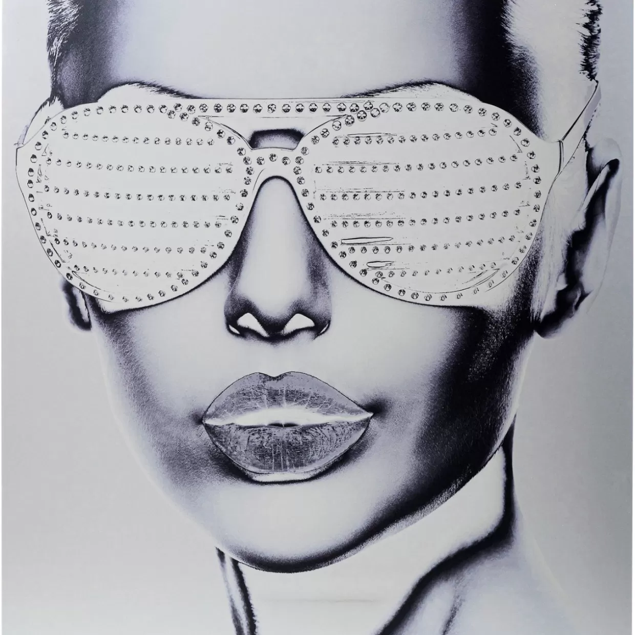 KARE Design Bilder | Bild Alu Cool Girl 120X120