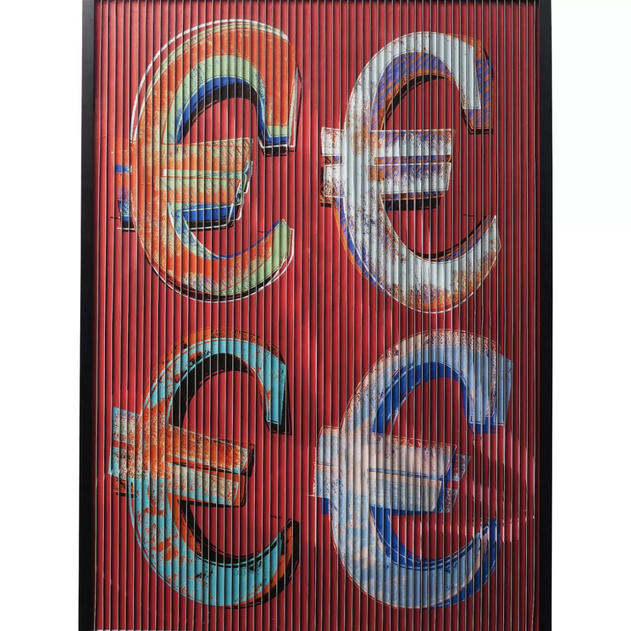 KARE Design Bilder | Bild Frame Art 3D Euro 118X83Cm