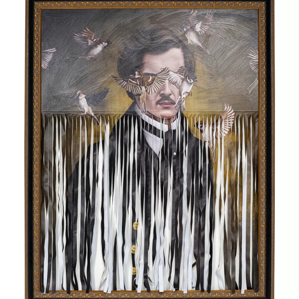 KARE Design Bilder | Bild Frame Gentleman Cuts 130X163Cm