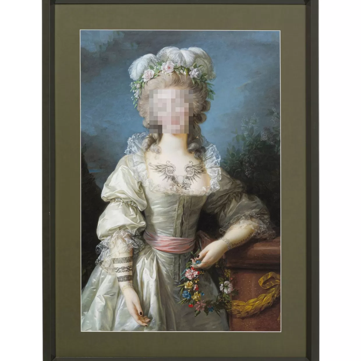 KARE Design Bilder | Bild Frame Incognito Countess 112X82