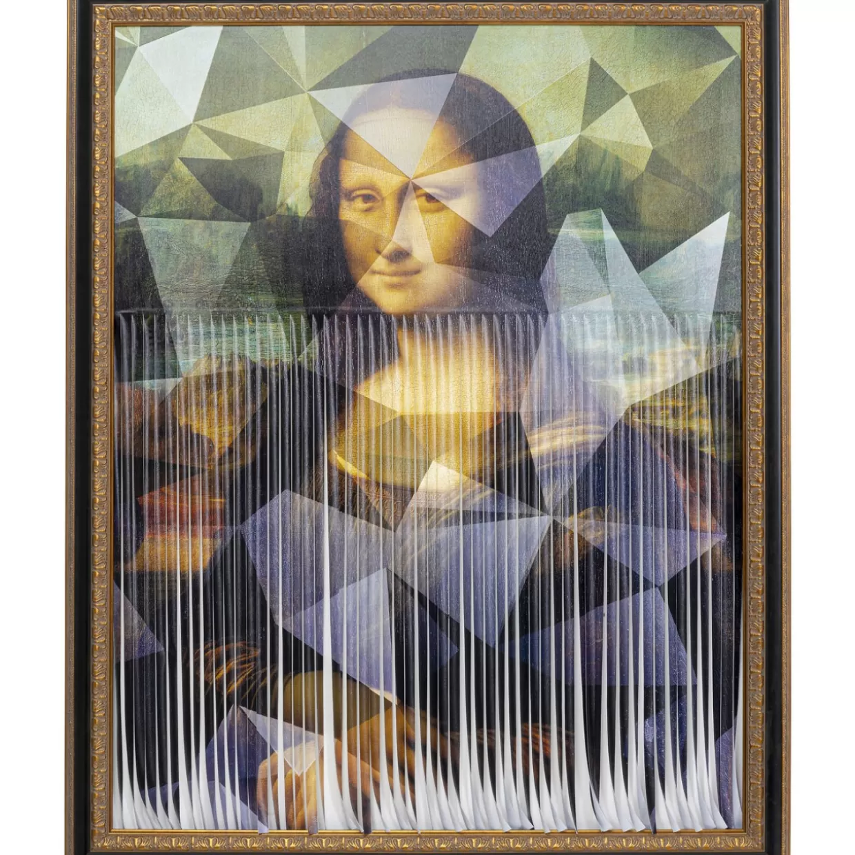 KARE Design Bilder | Bild Frame Ma­De­Moi­Selle Lisa 130X163Cm