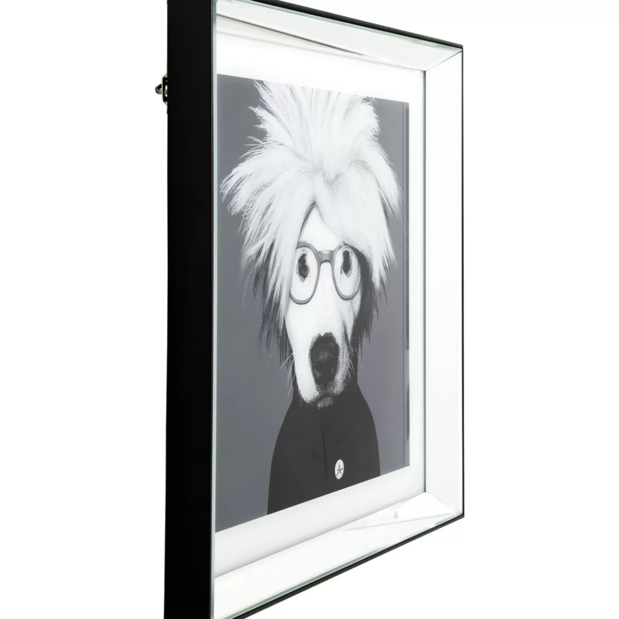 KARE Design Bilder | Bild Frame Mirror Artist Dog 60X60