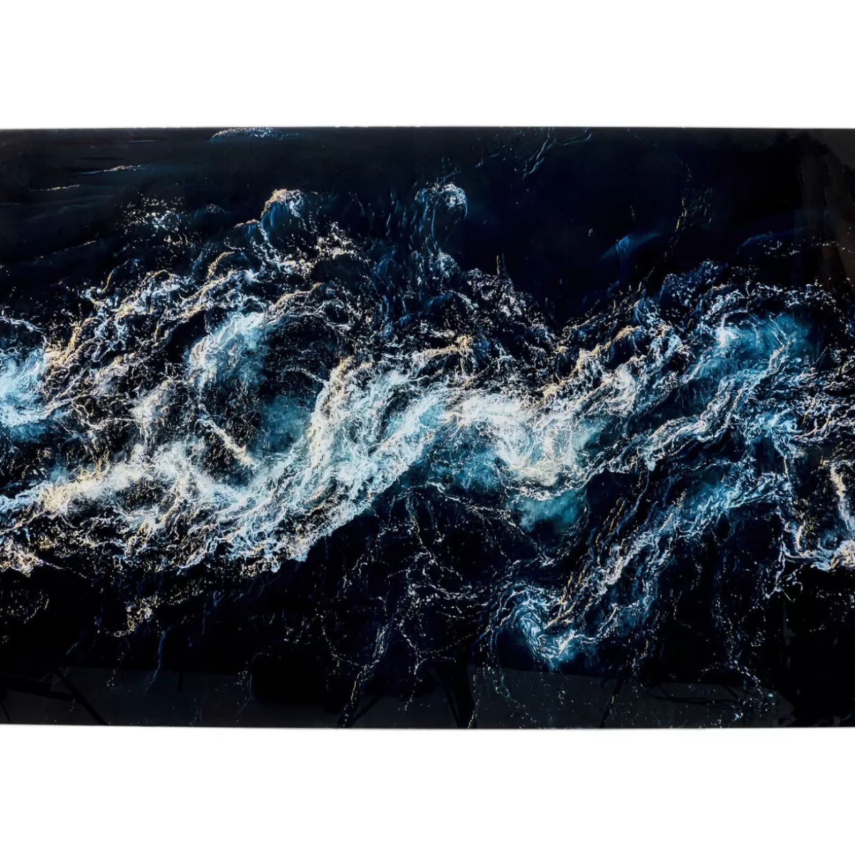 KARE Design Bilder | Bild Glas Blue Portal 150X100Cm