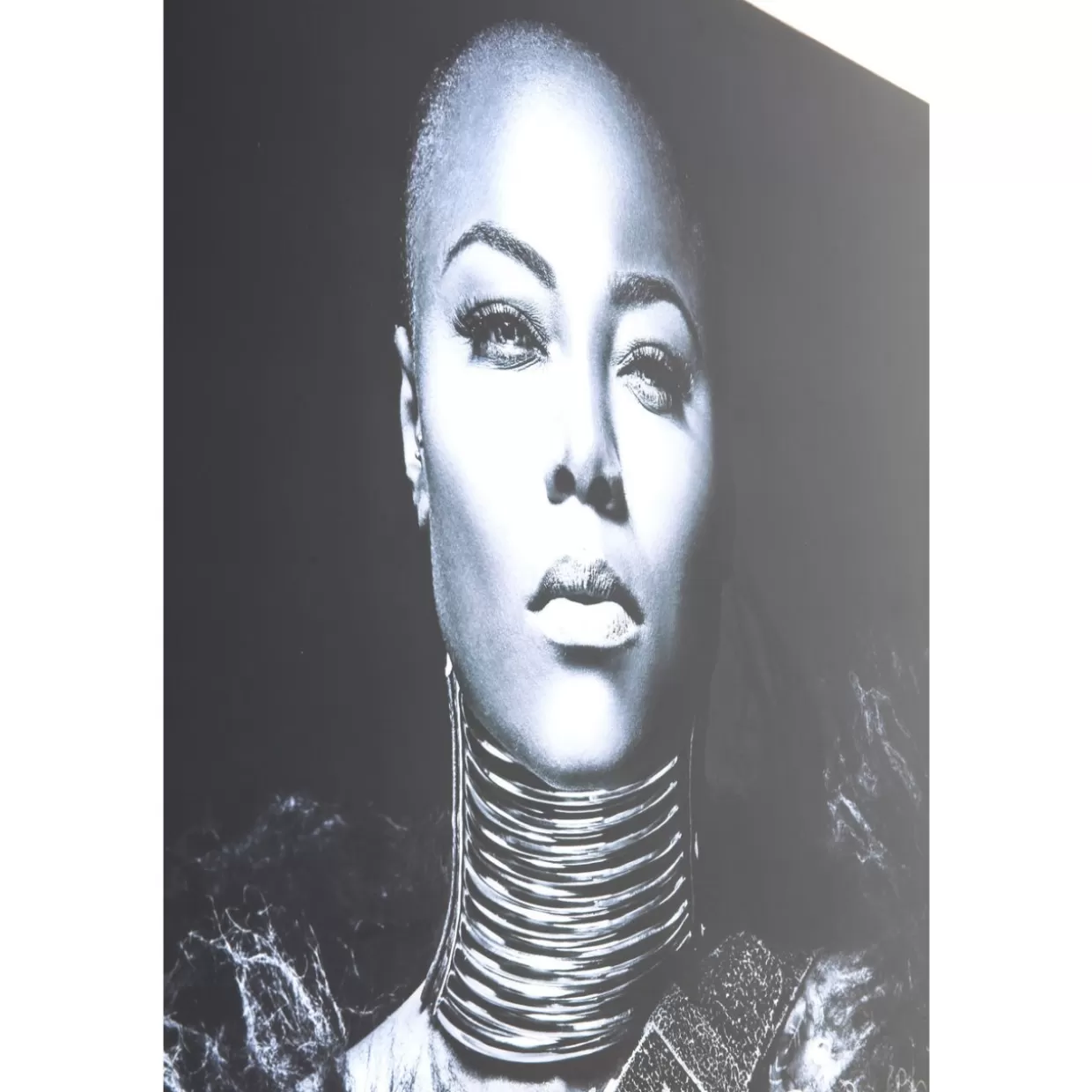 KARE Design Bilder | Bild Glas Lady Knight 100X150Cm