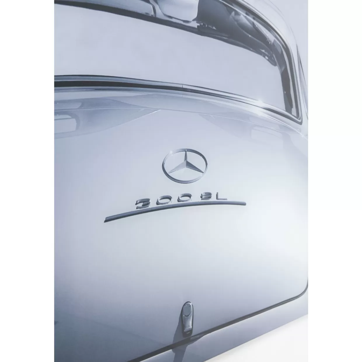 KARE Design Bilder | Bild Glas Oldtimer Back 160X120Cm