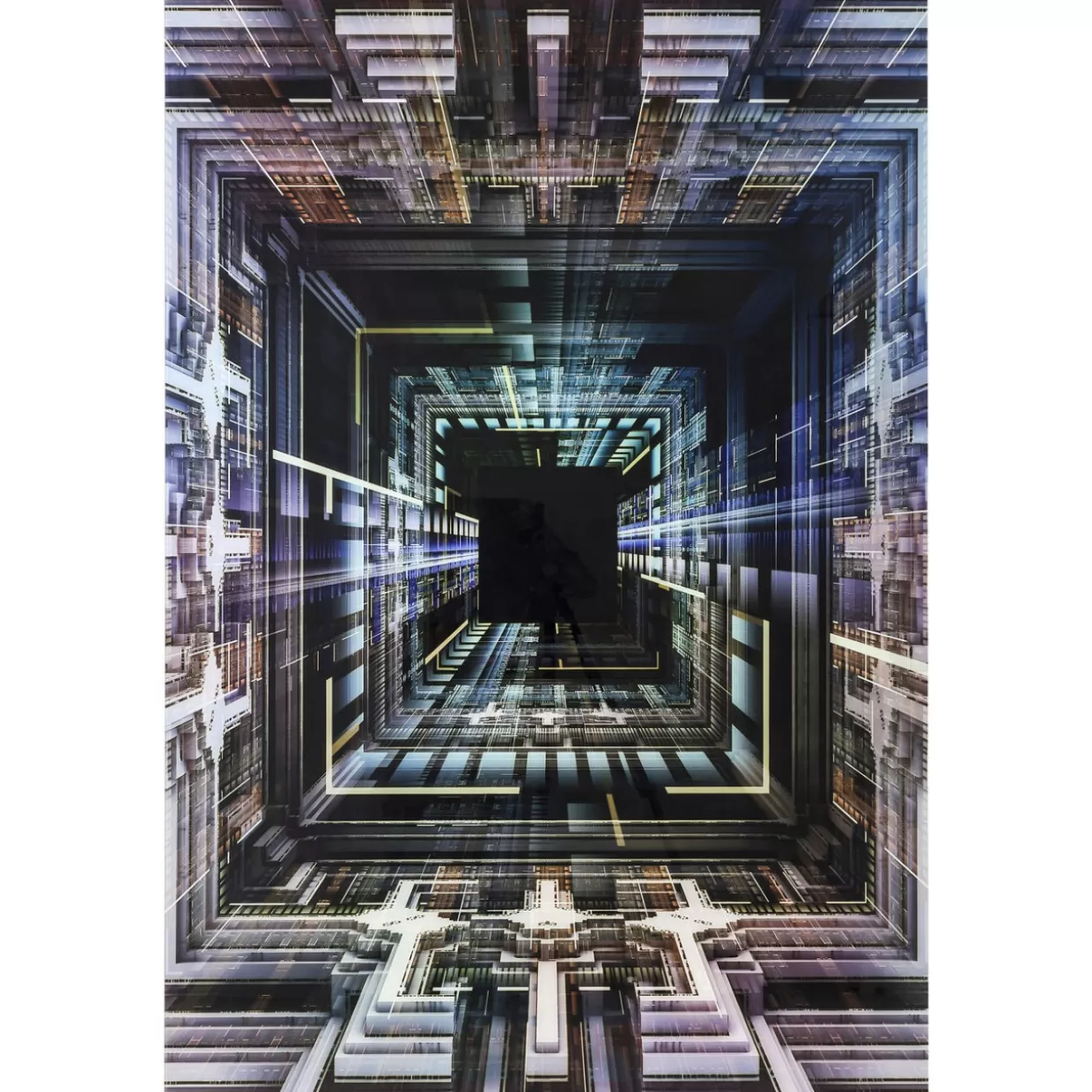 KARE Design Bilder | Bild Glas Science Fiction 120X180Cm