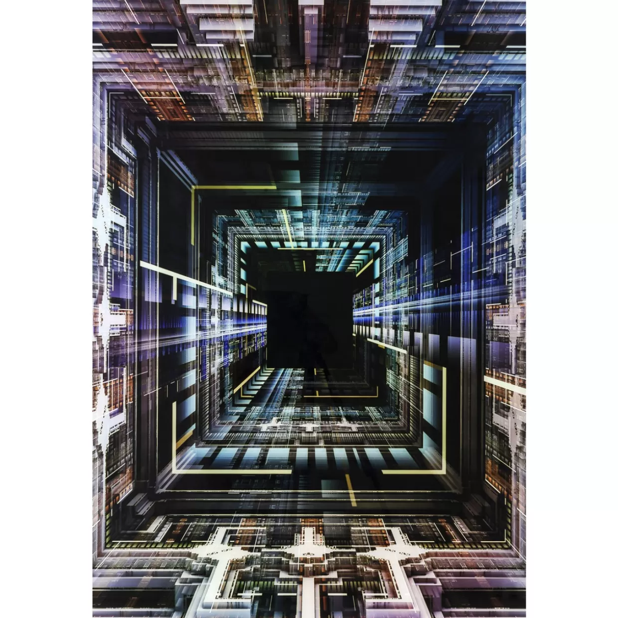 KARE Design Bilder | Bild Glas Science Fiction 120X180Cm