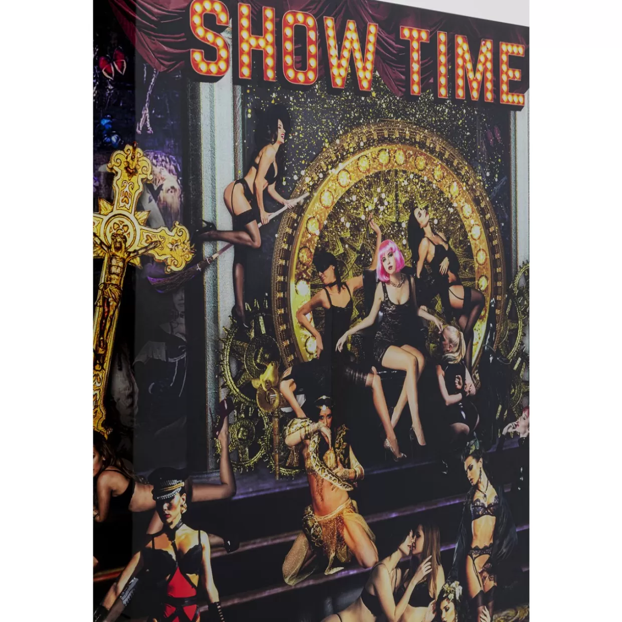 KARE Design Bilder | Bild Glas Showtime 180X90Cm
