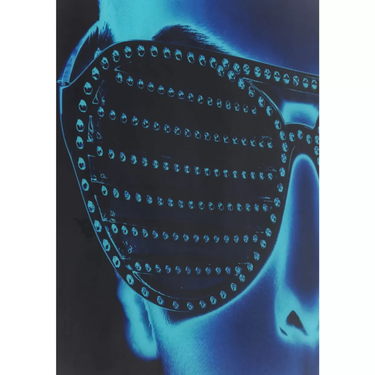 KARE Design Bilder | Bild Glas Tough Girl 120X120Cm