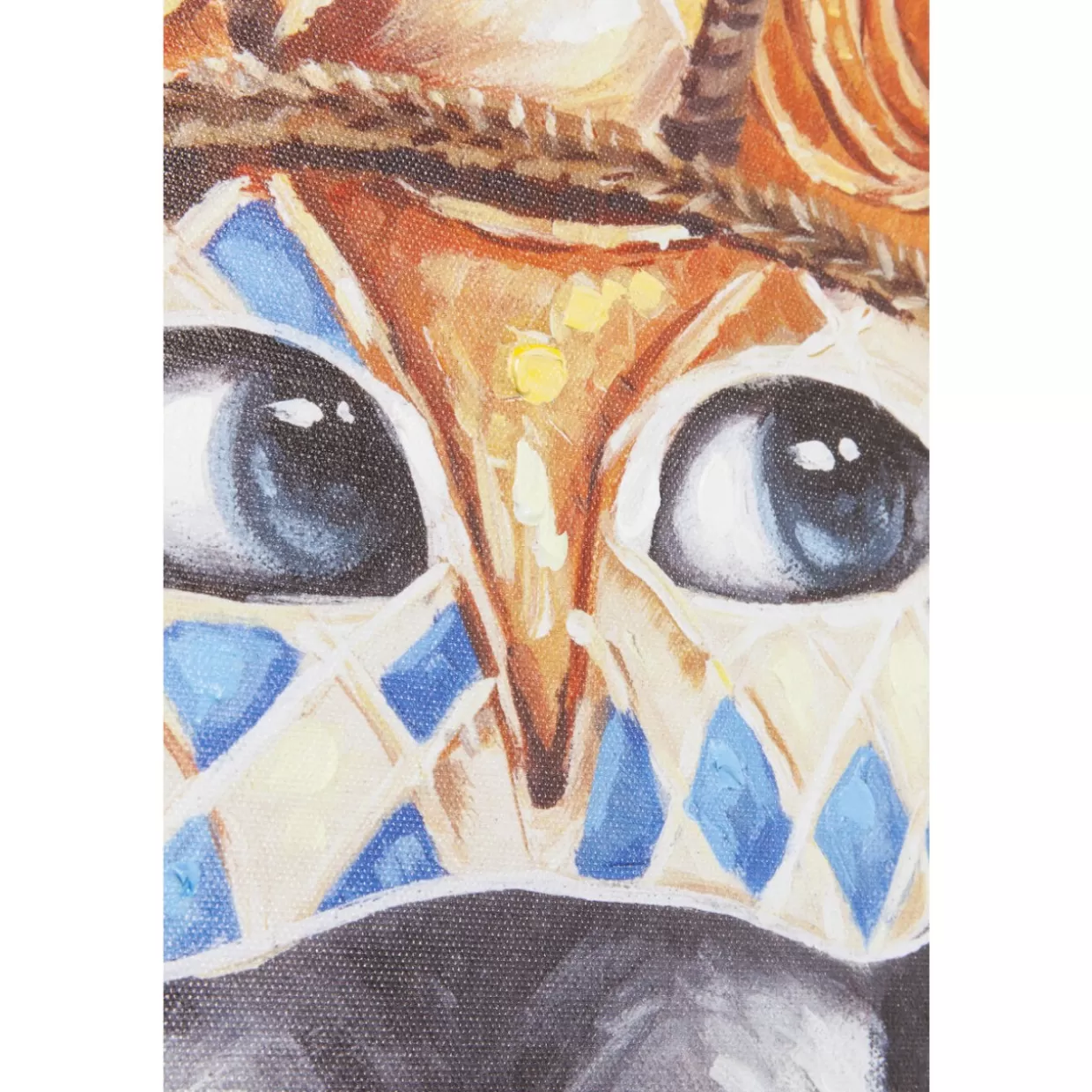 KARE Design Bilder | Bild Touched Carnival Monkey 70X70Cm