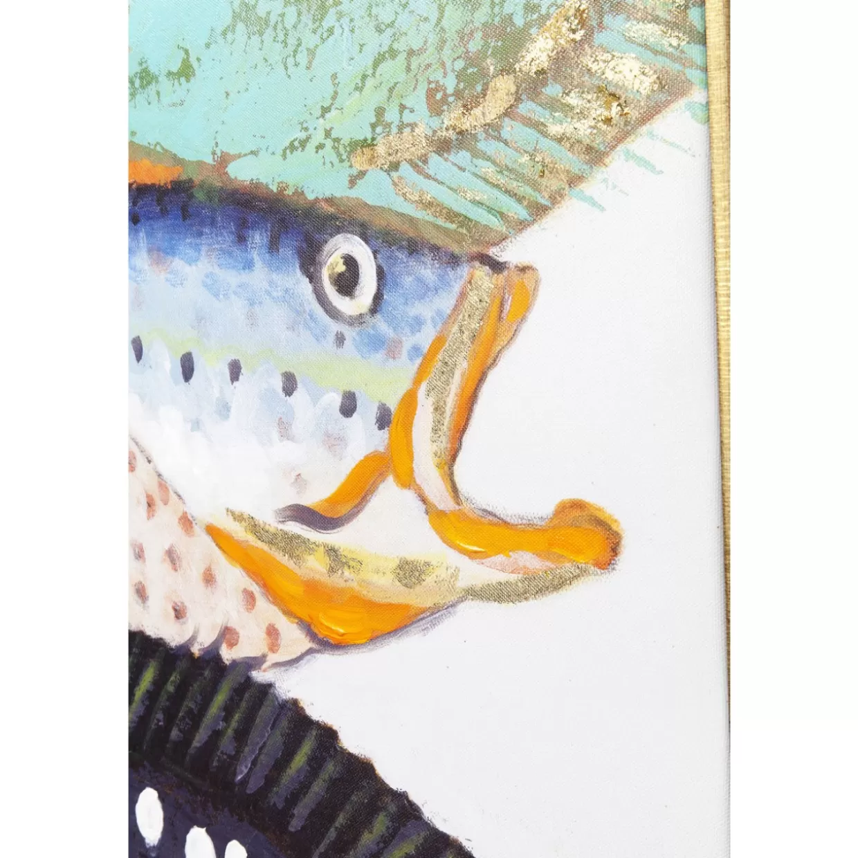 KARE Design Bilder | Bild Touched Fish Meeting Two 100X75Cm