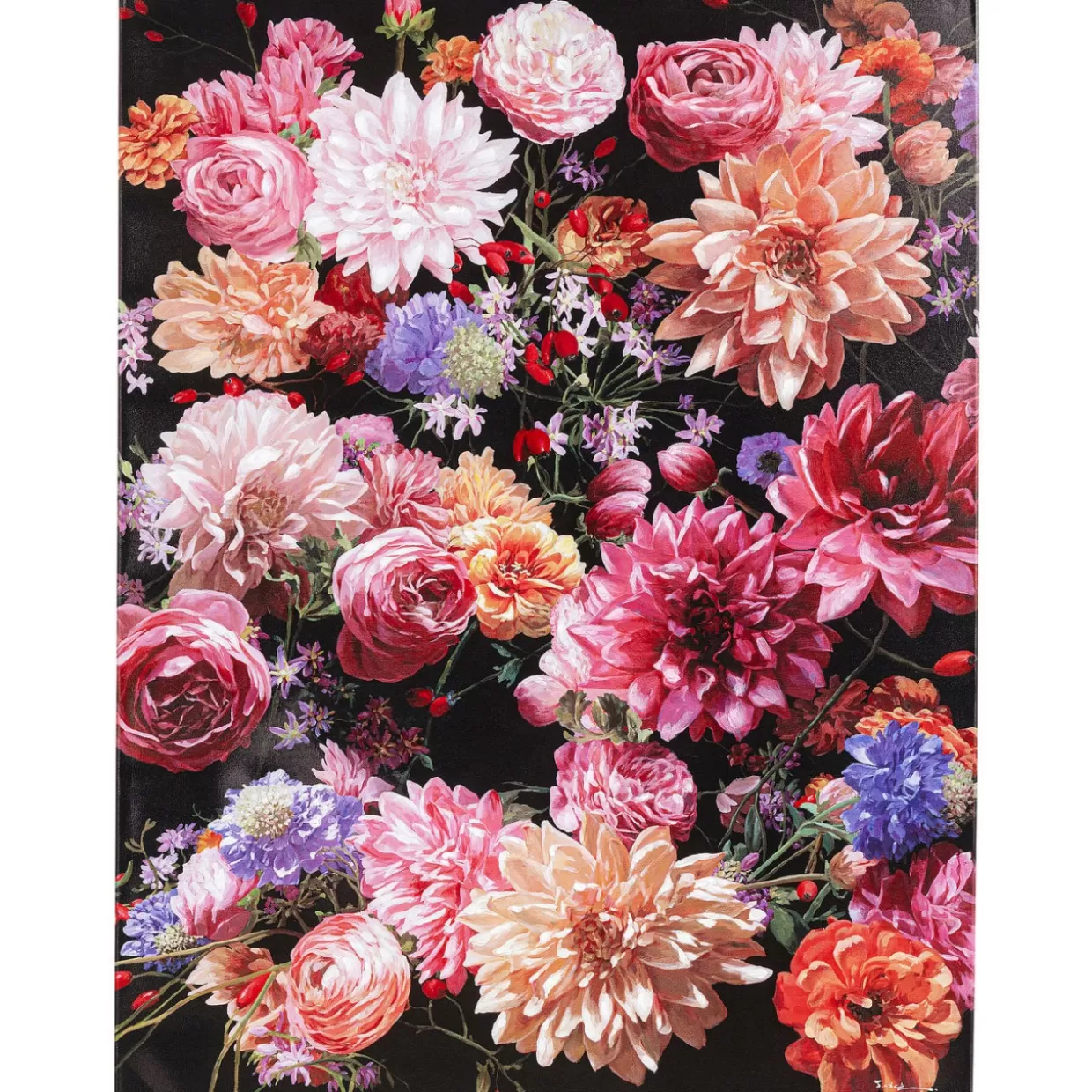 KARE Design Bilder | Bild Touched Flower Bouquet 120X90