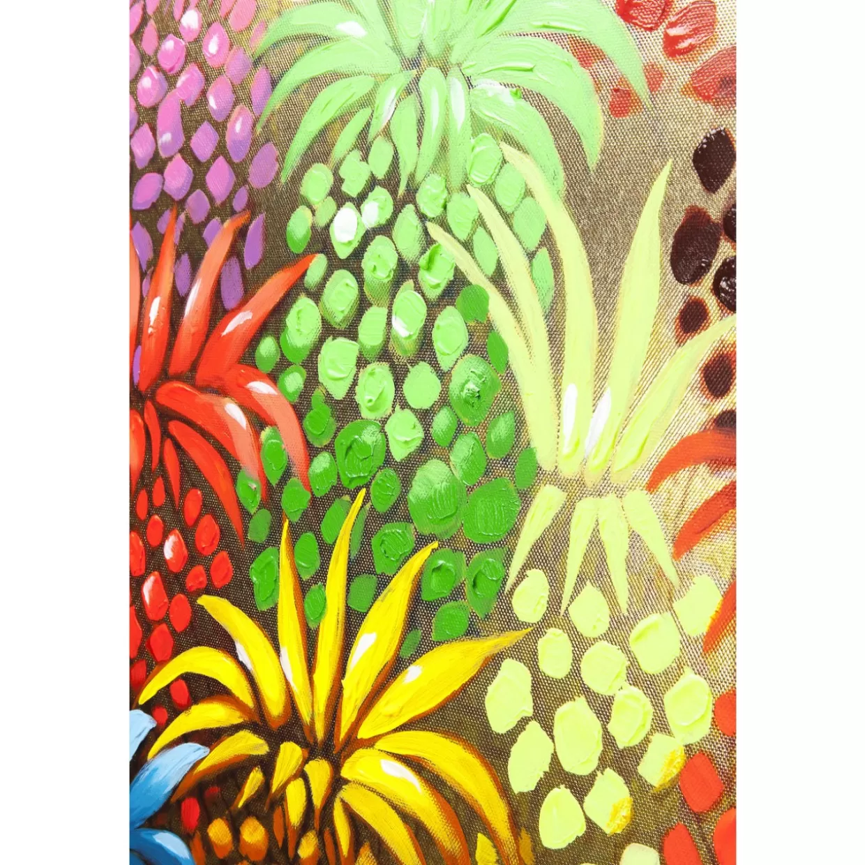 KARE Design Bilder | Bild Touched Flower Elefant 90X120Cm