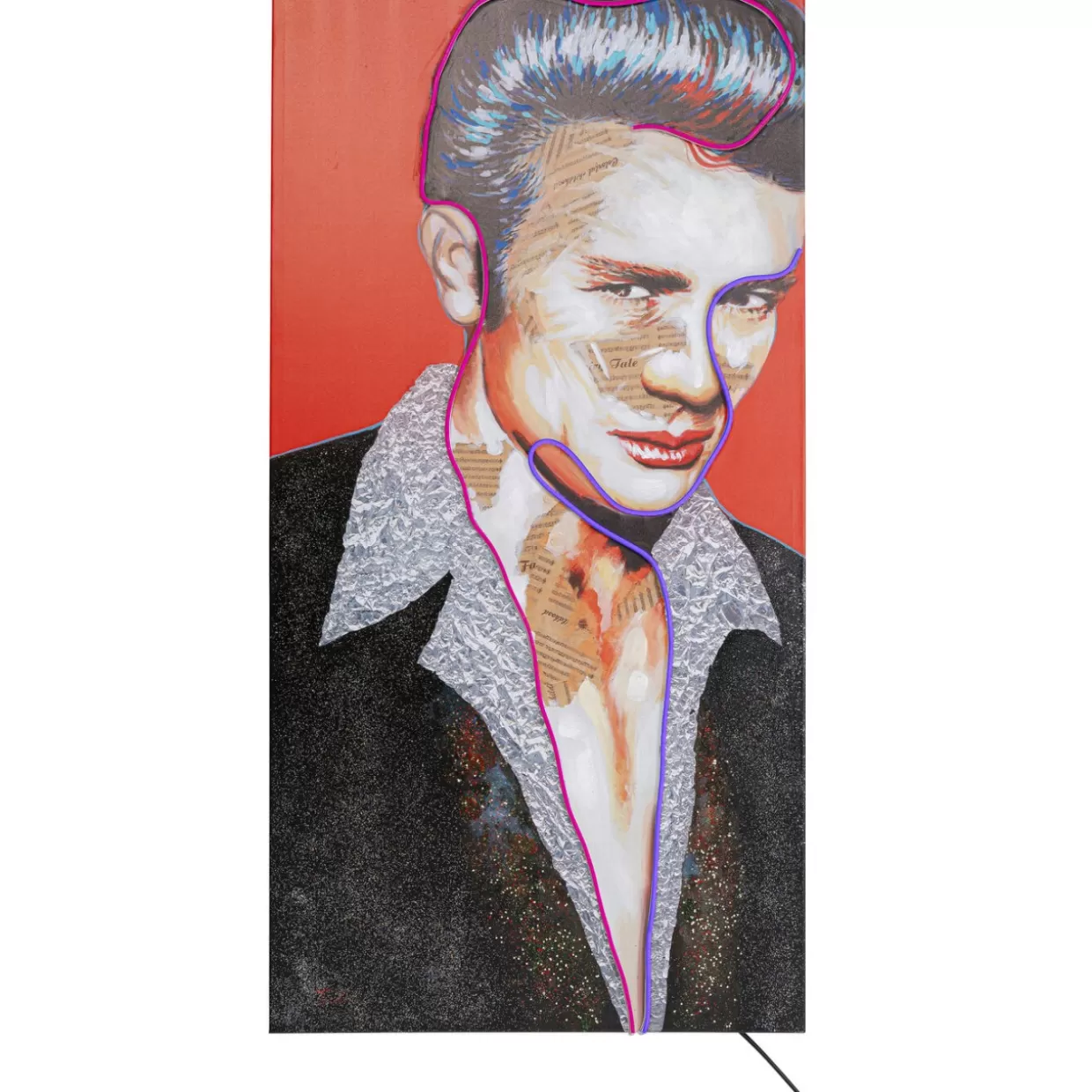 KARE Design Bilder | Bild Touched Idol James Neon 160X80