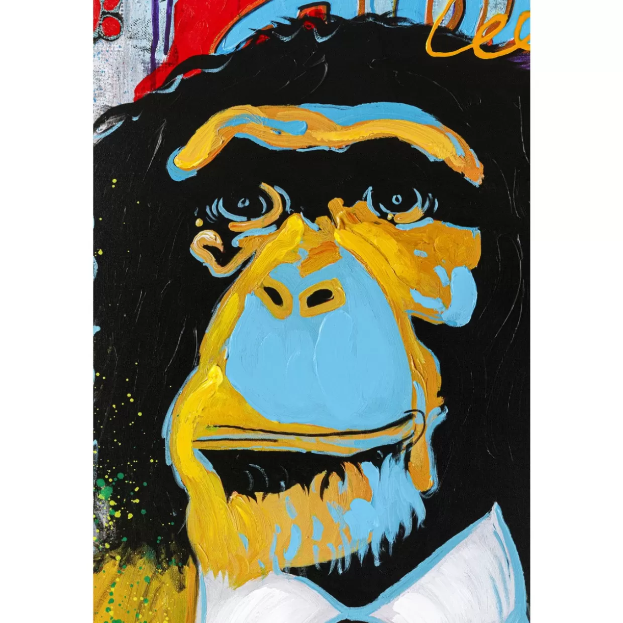 KARE Design Bilder | Bild Touched Show Monkey 120X90