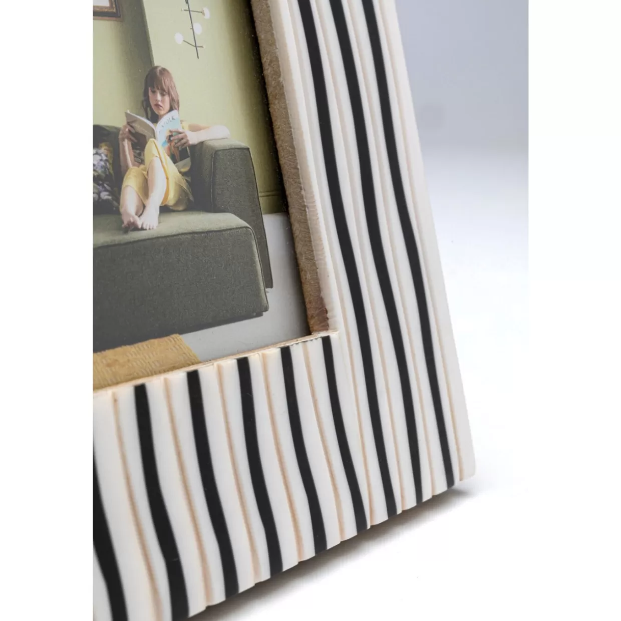 KARE Design Deko & Geschenkartikel | Bilderrahmen Black Stripes 17X17Cm