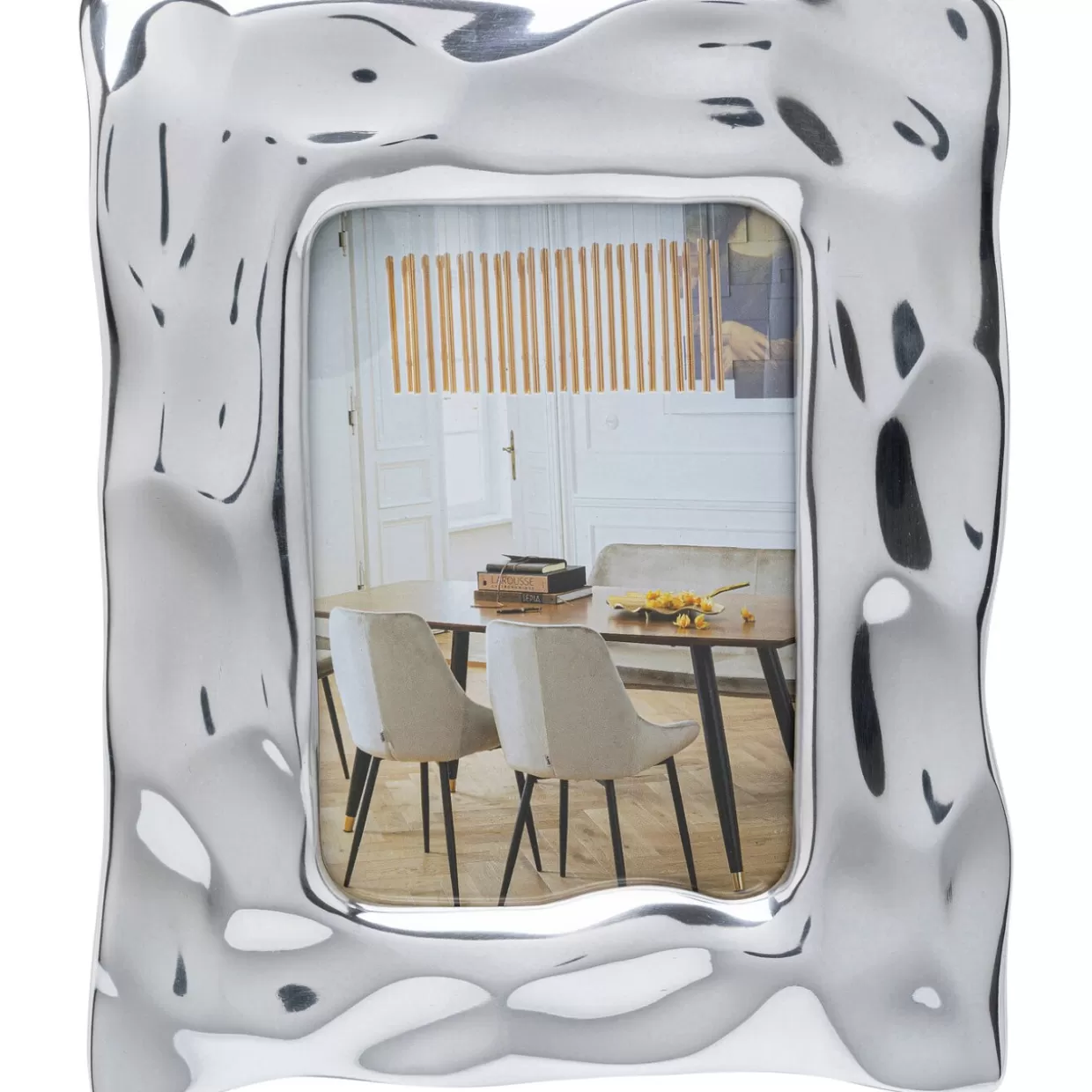 KARE Design Deko & Geschenkartikel | Bilderrahmen Jade Square Silber 13X18Cm