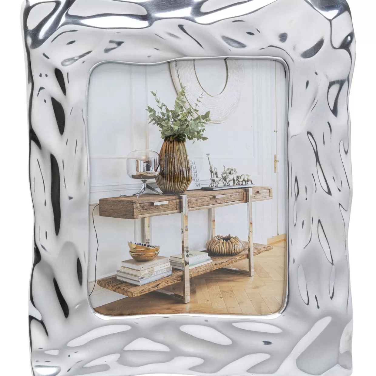 KARE Design Deko & Geschenkartikel | Bilderrahmen Jade Square Silber 21X26Cm
