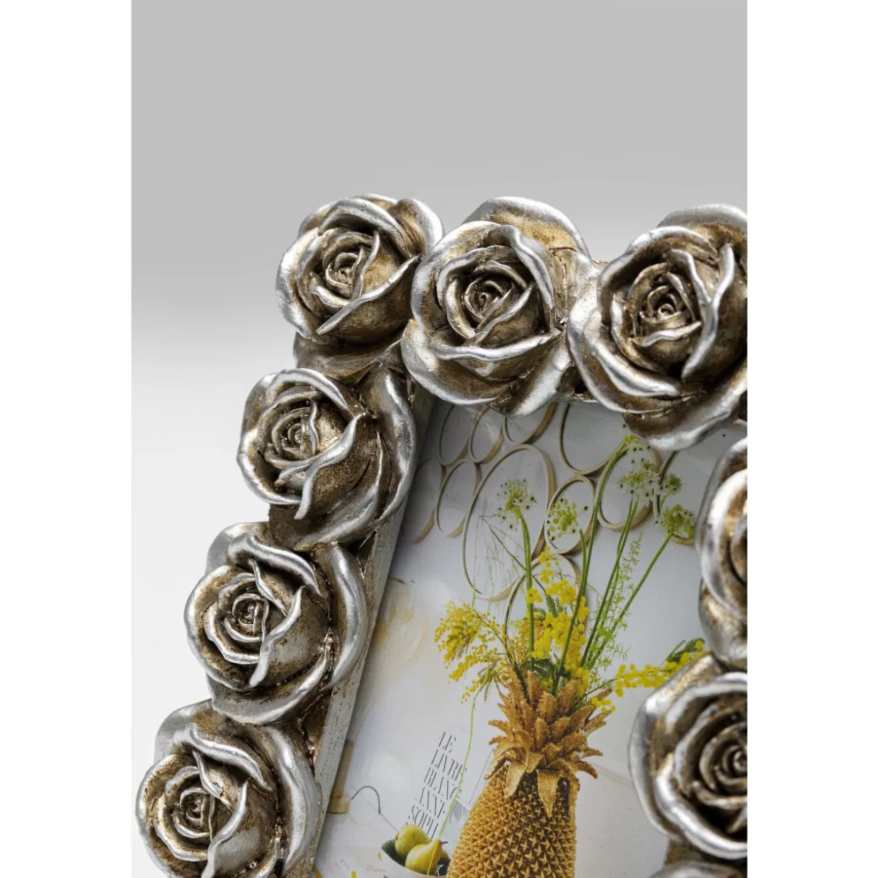 KARE Design Deko & Geschenkartikel | Bilderrahmen Romantic Rose Silber 11X13Cm