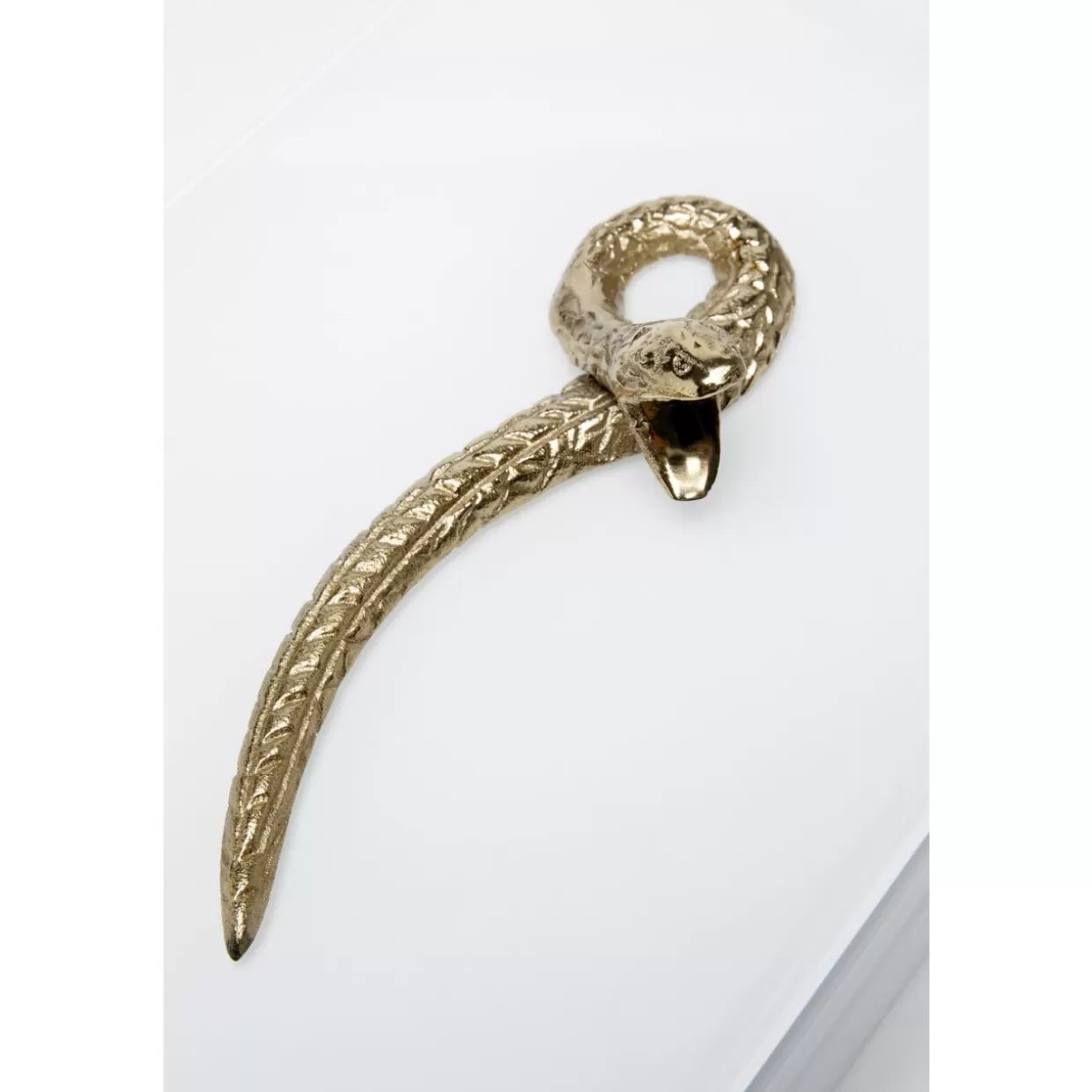 KARE Design Aufbewahrung & Ordnung | Box Snake Bite Weis 28X7Cm