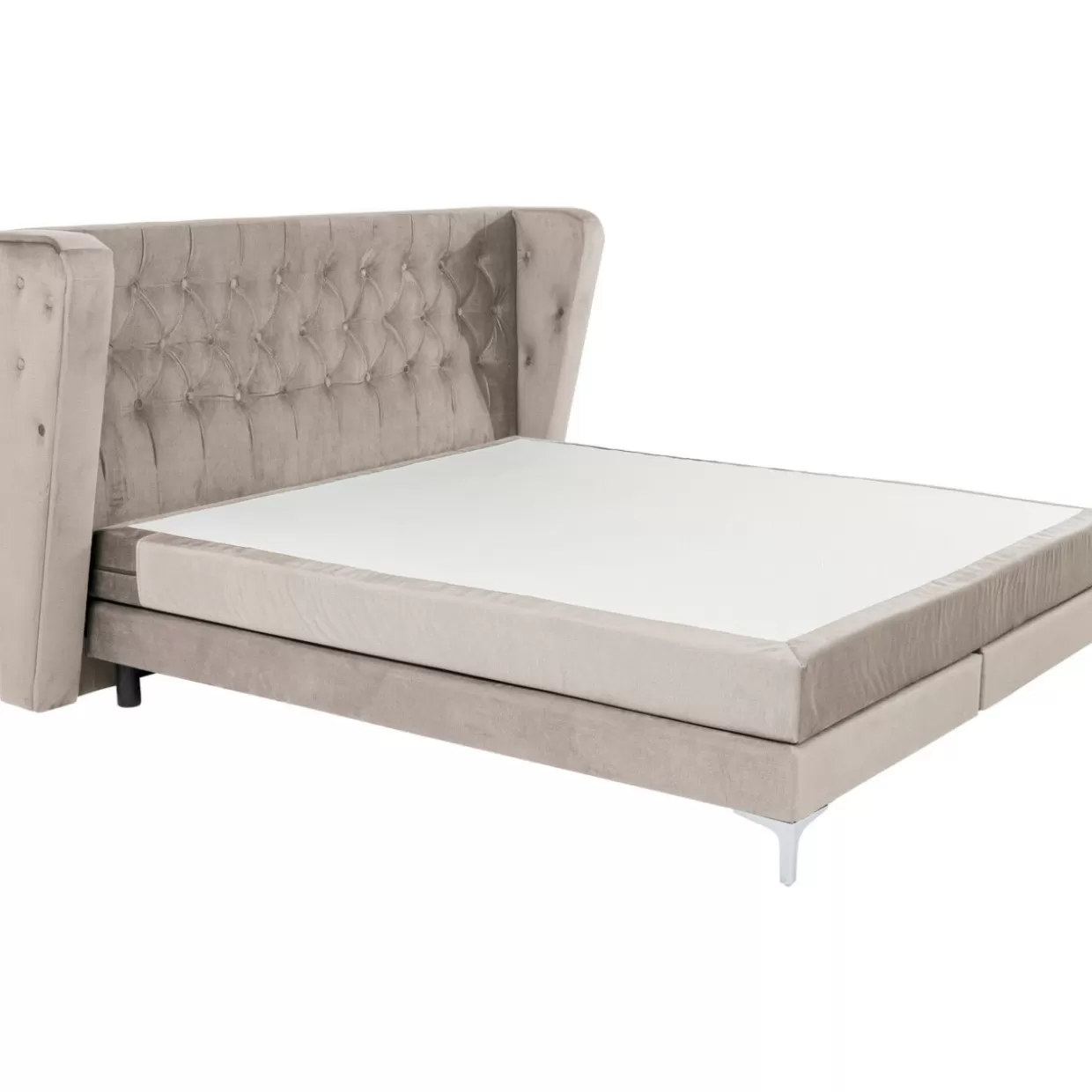 KARE Design Betten | Boxspringbett Benito Moon Creme 160X200Cm