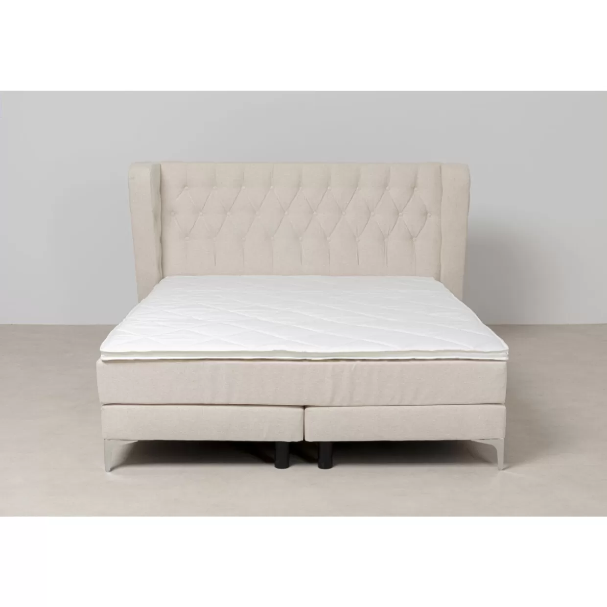 KARE Design Betten | Boxspringbett Benito Moon Creme 180X200Cm